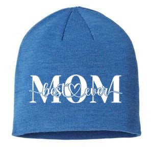 Best Mom Ever Mothers Day Funny Gift From Daughter Son Husband Cute Gift Sustainable Beanie