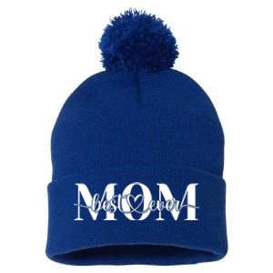 Best Mom Ever Mothers Day Funny Gift From Daughter Son Husband Cute Gift Pom Pom 12in Knit Beanie