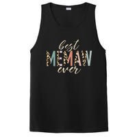 Best Memaw Ever Gifts Leopard Print Mothers Day PosiCharge Competitor Tank