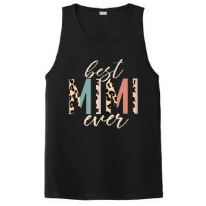 Best Mimi Ever Gifts Leopard Print Mothers Day PosiCharge Competitor Tank