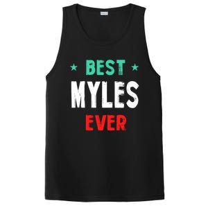 Best Myles Ever First Name Funny Nickname Humor Personalized Great Gift PosiCharge Competitor Tank