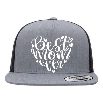 Best Mom Ever Flat Bill Trucker Hat