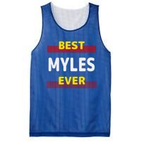 Best Myles Ever Friends Name Buddy Nickname Personalized Meaningful Gift Mesh Reversible Basketball Jersey Tank