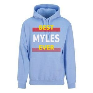 Best Myles Ever Friends Name Buddy Nickname Personalized Meaningful Gift Unisex Surf Hoodie