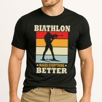 Biathlon Makes Everything Better Biathlon Cooling Performance Crew T-Shirt