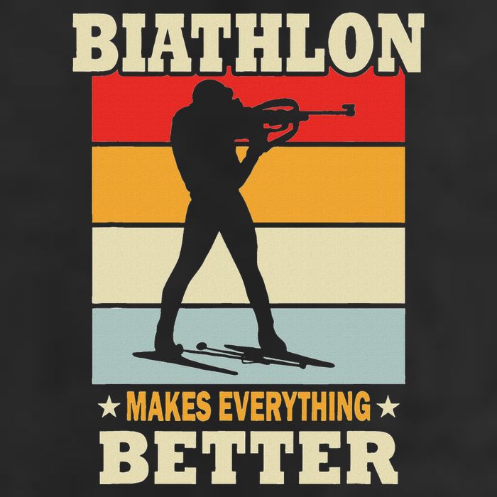 Biathlon Makes Everything Better Biathlon Beanie