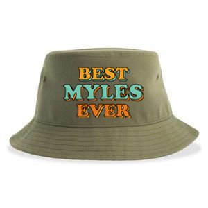 Best Myles Ever Funny Name Humor Nickname Sarcastic Friends Meaningful Gift Sustainable Bucket Hat