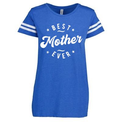 Best Mother Ever Enza Ladies Jersey Football T-Shirt