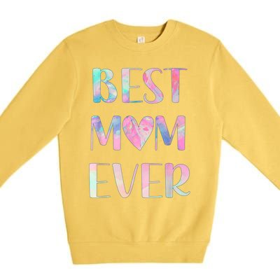 Best Mom Ever Mother's Day Premium Crewneck Sweatshirt