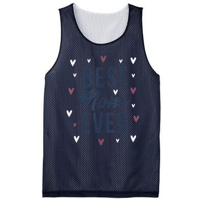 Best Mom Ever Gifts Cute Love Heart Print Mama Mesh Reversible Basketball Jersey Tank