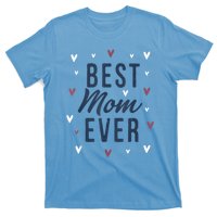 Best Mom Ever Gifts Cute Love Heart Print Mama T-Shirt