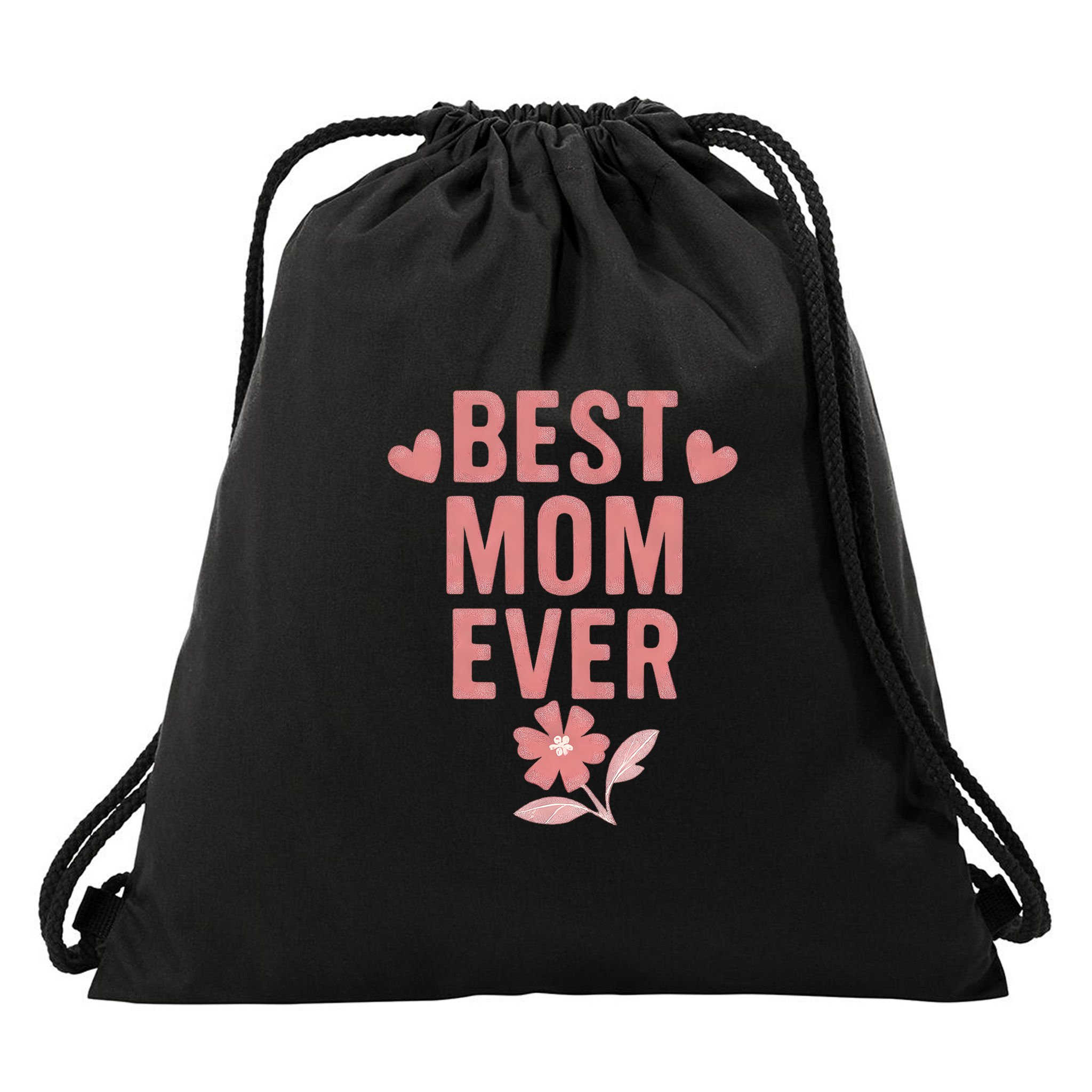 Best Mom Ever Drawstring Bag