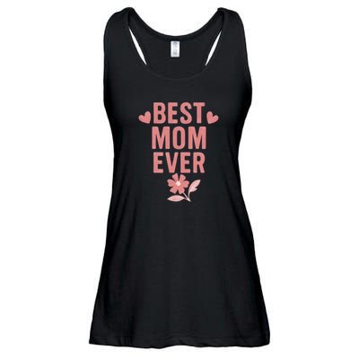 Best Mom Ever Ladies Essential Flowy Tank