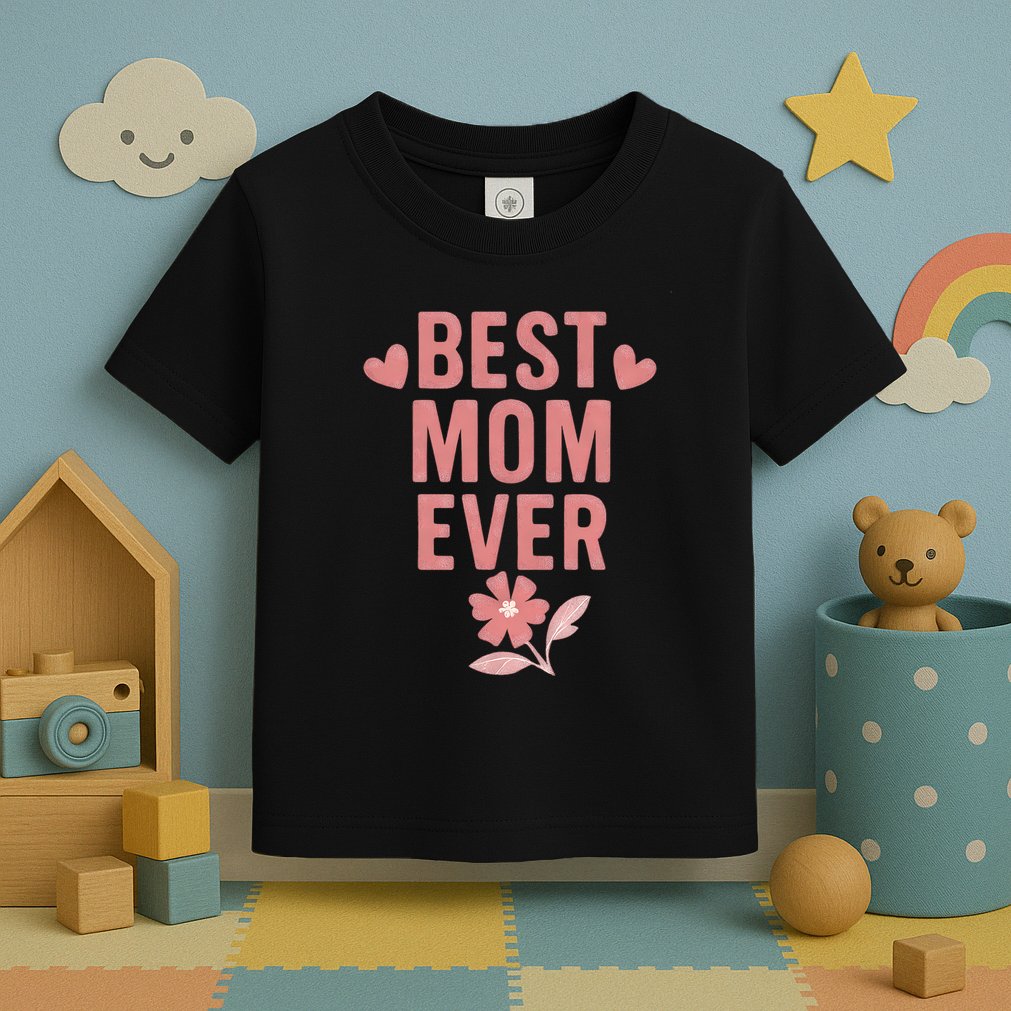 Best Mom Ever Toddler T-Shirt