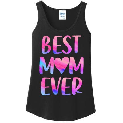 Best Mom Ever Mother's Day From Daughter Mom Ladies Essential Tank