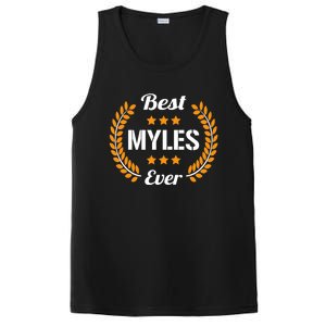 Best Myles Ever Funny Saying First Name Myles Great Gift PosiCharge Competitor Tank