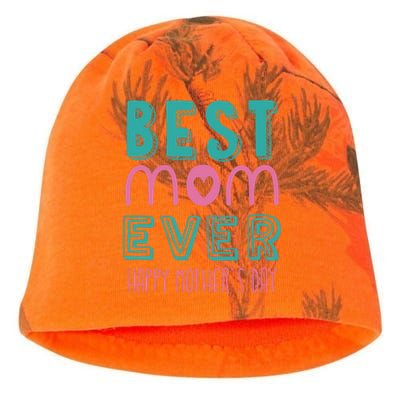 Best Mom Ever Happy Mother's Day Gift Kati - Camo Knit Beanie