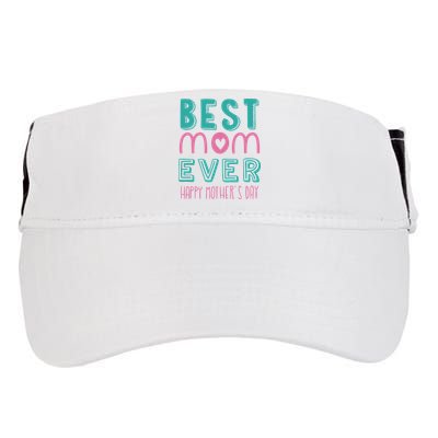 Best Mom Ever Happy Mother's Day Gift Adult Drive Performance Visor