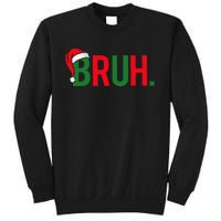 Bruh Meme Funny Saying Bro Greeting Christmas Sweatshirt