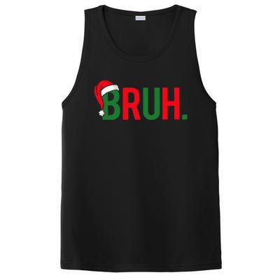 Bruh Meme Funny Saying Bro Greeting Christmas PosiCharge Competitor Tank