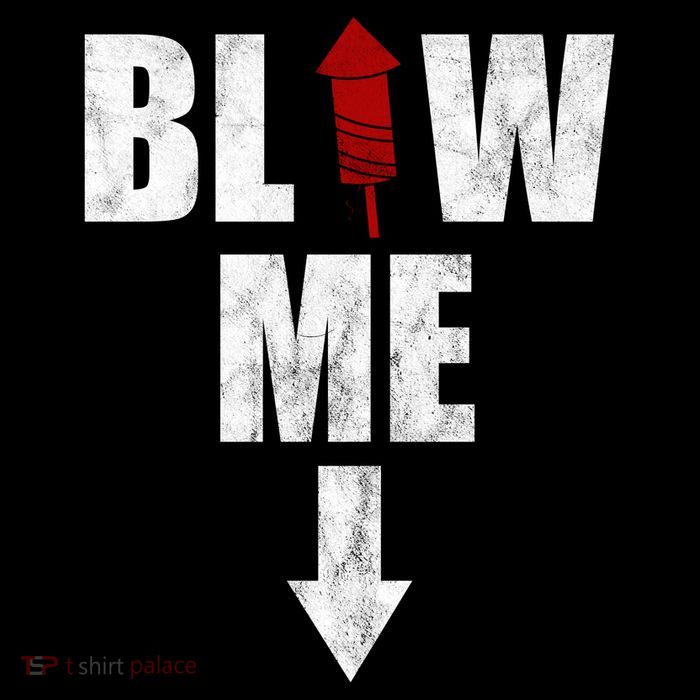 Blow Me Fireworks Firecracker Funny July 4th 16 in Basic Backpack