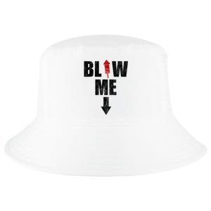 Blow Me Fireworks Firecracker Funny July 4th Cool Comfort Performance Bucket Hat