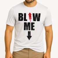Blow Me Fireworks Firecracker Funny July 4th Performance Shirt