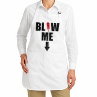 Blow Me Fireworks Firecracker Funny July 4th Apron