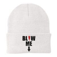 Blow Me Fireworks Firecracker Funny July 4th Knit Cap Winter Beanie