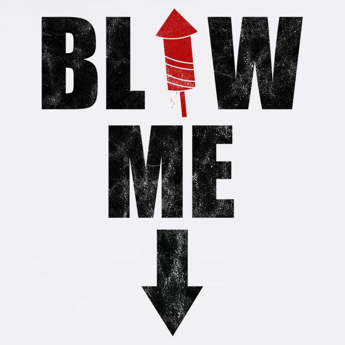 Blow Me Fireworks Firecracker Funny July 4th Toddler T-Shirt