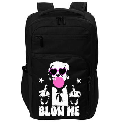 Blow Me Funny Trump Impact Tech Backpack