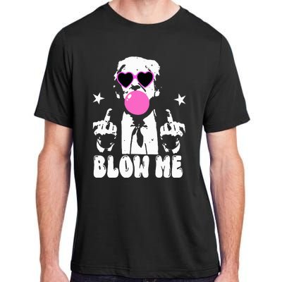 Blow Me Funny Trump Adult ChromaSoft Performance T-Shirt