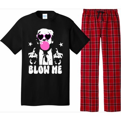 Blow Me Funny Trump Pajama Set