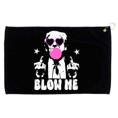 Blow Me Funny Trump Grommeted Golf Towel