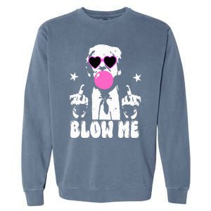 Blow Me Funny Trump Garment-Dyed Sweatshirt