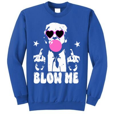 Blow Me Funny Trump Sweatshirt