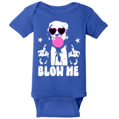 Blow Me Funny Trump Baby Bodysuit