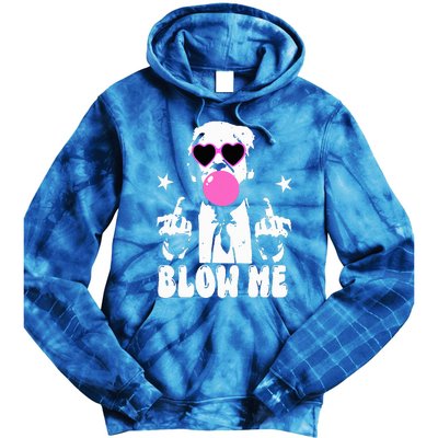 Blow Me Funny Trump Tie Dye Hoodie