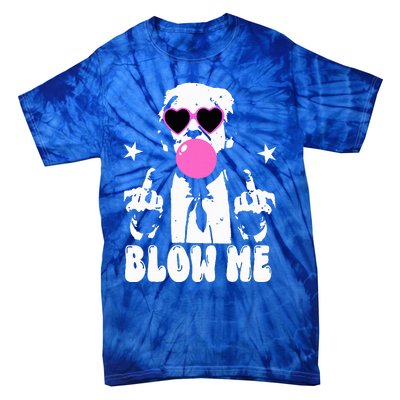 Blow Me Funny Trump Tie-Dye T-Shirt