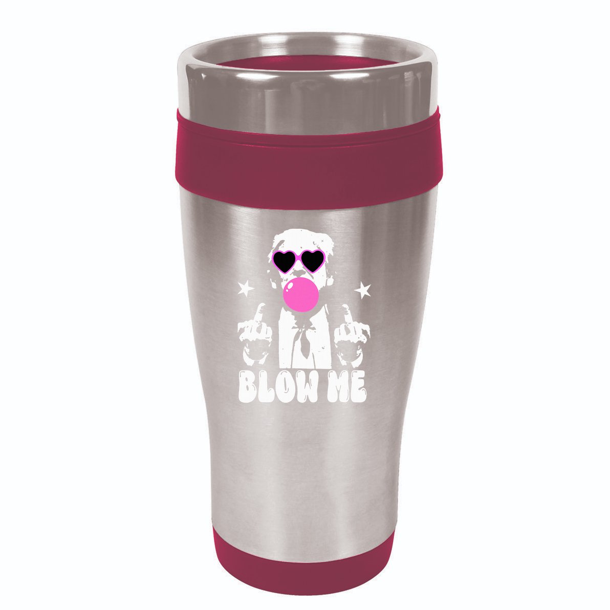 Blow Me Funny Trump 16oz Travel Tumbler