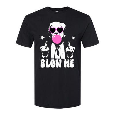 Blow Me Funny Trump Softstyle CVC T-Shirt