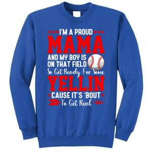 Baseball Mom Funny Mama Baseball Lover Sport Mothers Day Gift Sweatshirt