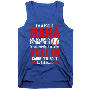 Baseball Mom Funny Mama Baseball Lover Sport Mothers Day Gift Tank Top