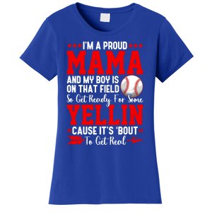 Baseball Mom Funny Mama Baseball Lover Sport Mothers Day Gift Women's T-Shirt