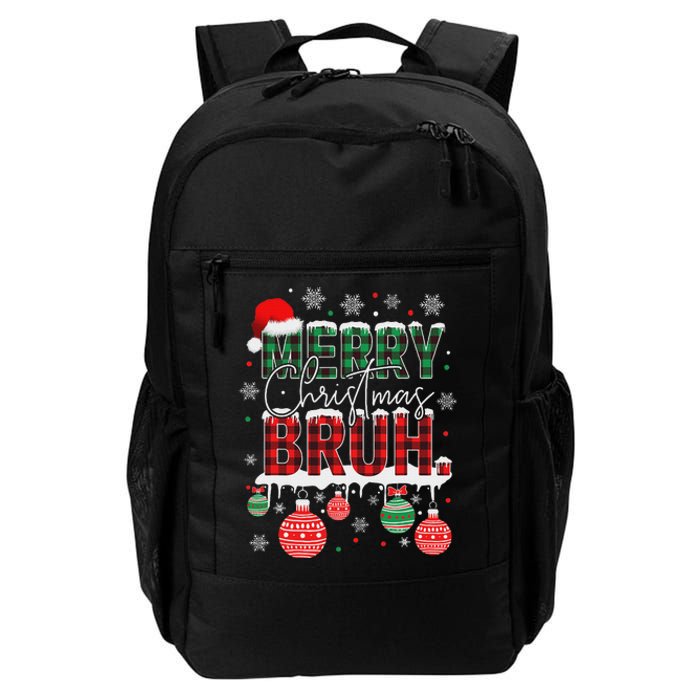 Bruh Meme Funny Saying Bro Greeting Ns Christmas Daily Commute Backpack