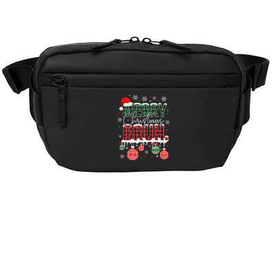 Bruh Meme Funny Saying Bro Greeting Ns Christmas Crossbody Pack