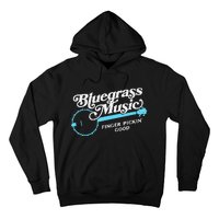 Bluegrass Music Finger Pickin Good Banjo Design Graphic Hoodie