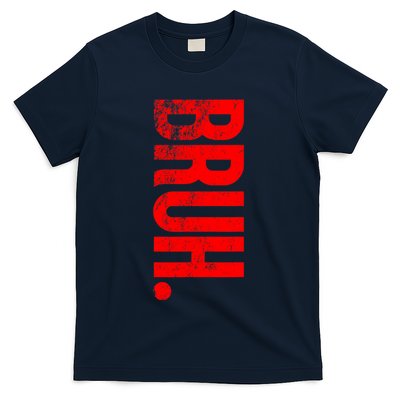 Bruh Meme Funny Saying Brother Greeting Teens Boys T-Shirt