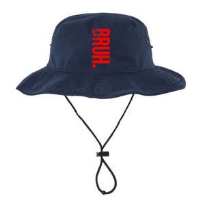 Bruh Meme Funny Saying Brother Greeting Teens Boys Legacy Cool Fit Booney Bucket Hat