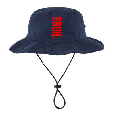 Bruh Meme Funny Saying Brother Greeting Teens Boys Bucket Hat